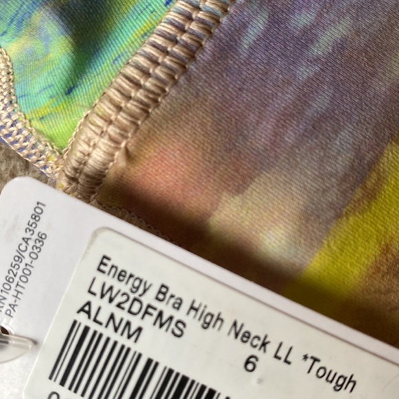 Energy Bra hug neck long line size 6 - Picture 3 of 3